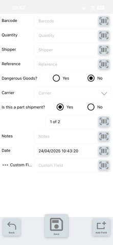 Clover Barcode Scanner iPhone screenshot