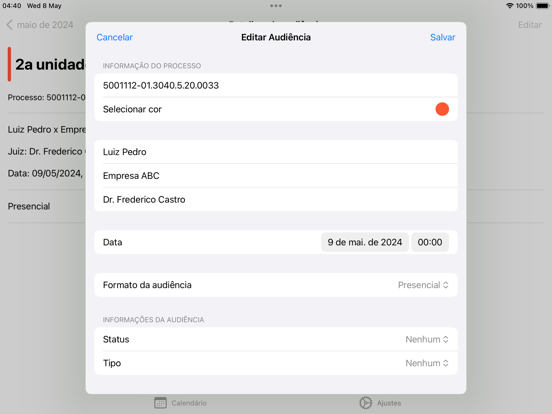 App screenshot