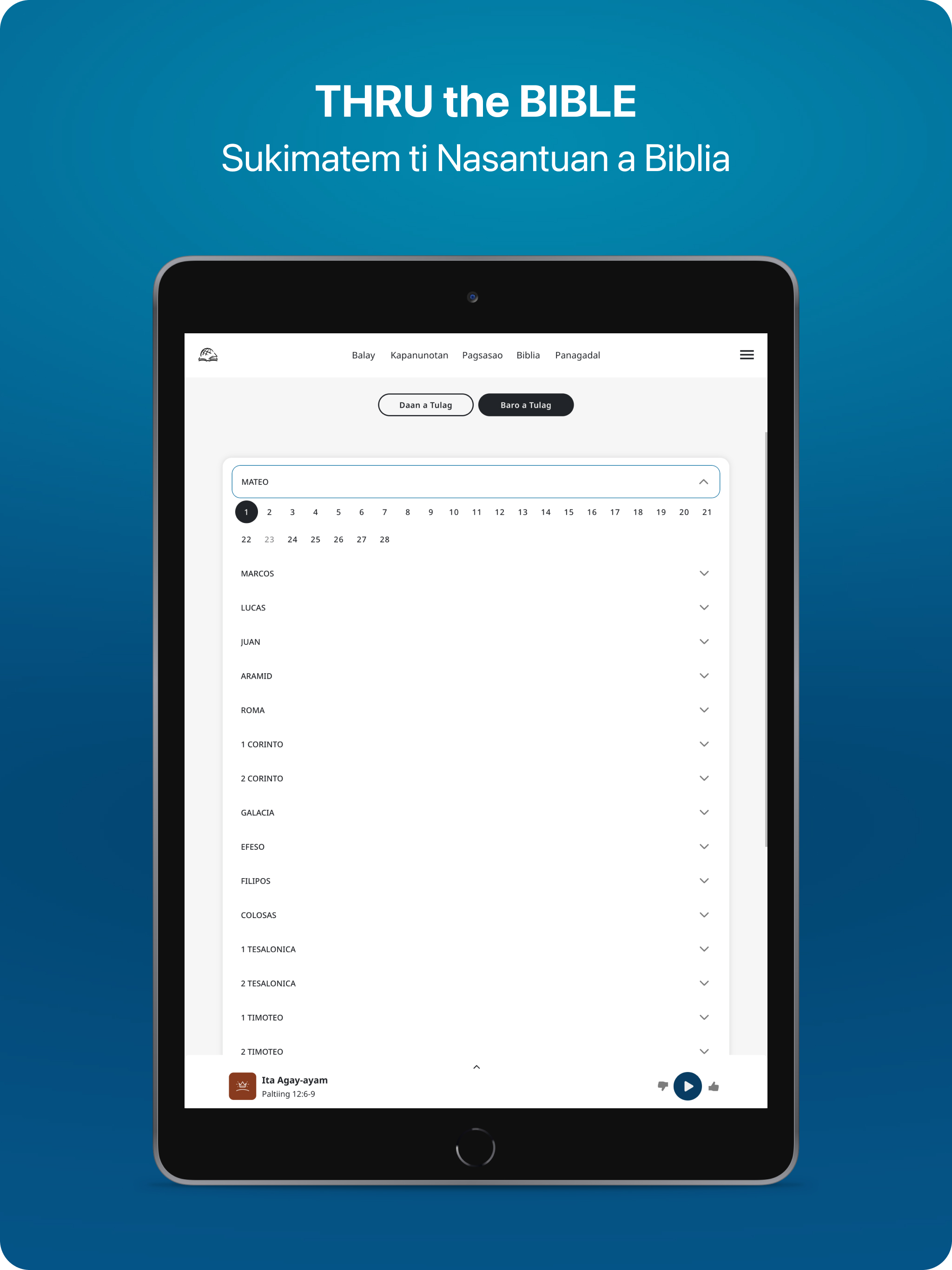 TTB Ilocano: Panagadal Biblia screenshot 13