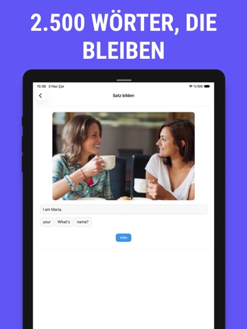 Englische Konversation lernen iPad screenshot