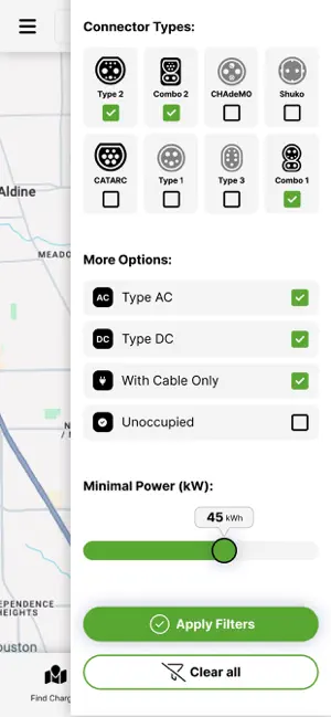 Greenlogic EVC screenshot 2