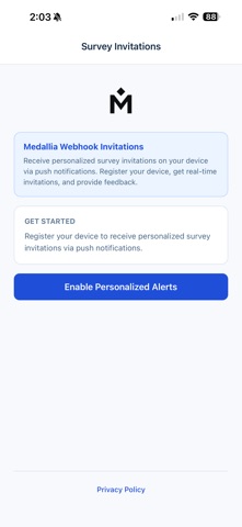 App screenshot