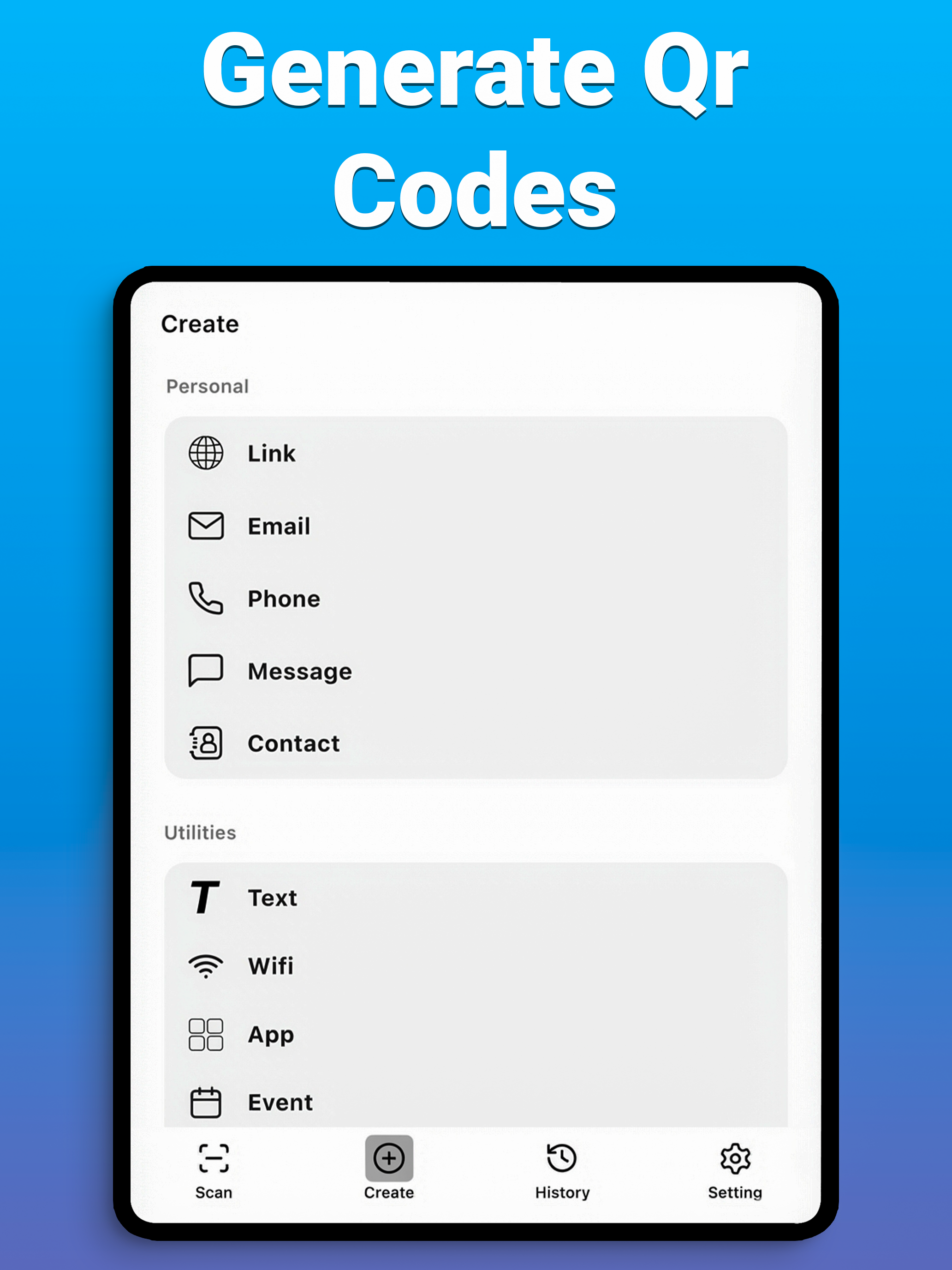 QRbot-QR Scanner, Qr Generator screenshot 9