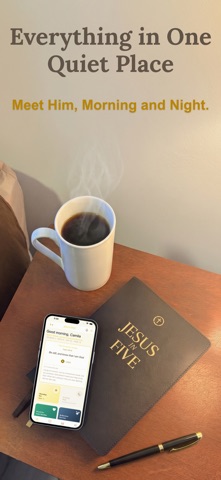 Jesus in Five iPhone screenshot