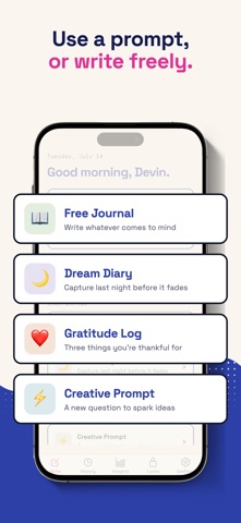 WritersLock: Journal & Block iPhone screenshot