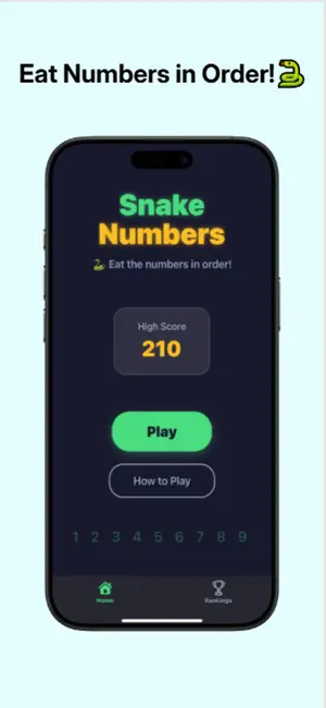SnakeNumbers screenshot 1