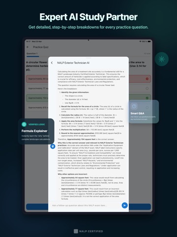 Landscape Industry Certified iPad screenshot