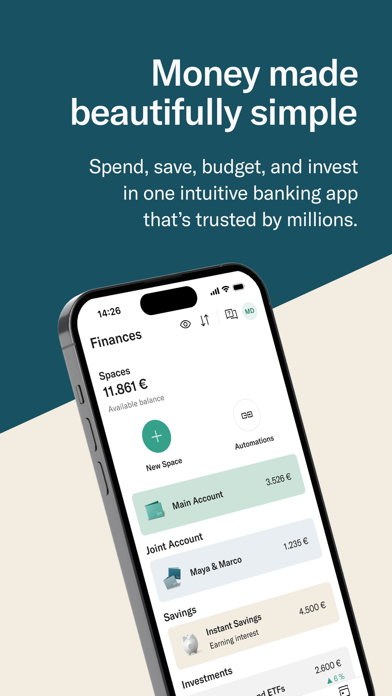 N26 — Love your bank Screenshot