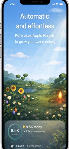 Kora - A Calm Walking App screenshot