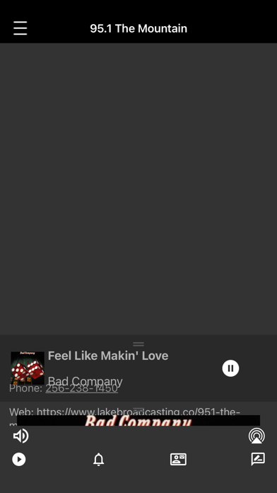 95.1 The Mountain iPhone screenshot 3 - Entertainment app