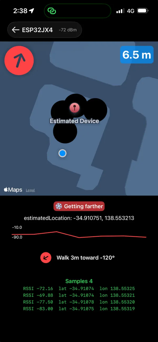 Screenshot #2 pour Bluetooth Find Now - BLE