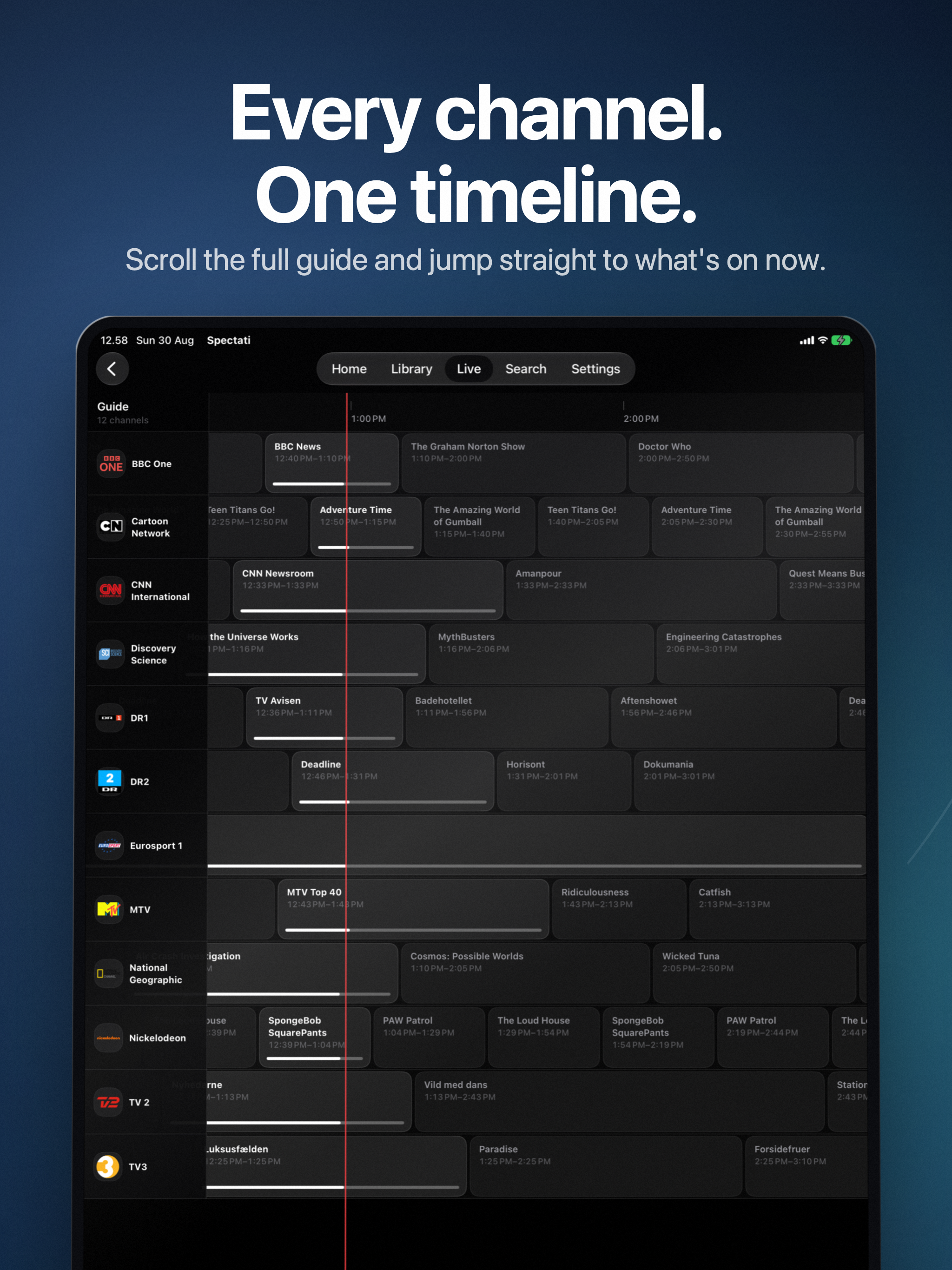 Spectati: IPTV & Plex Player screenshot 13