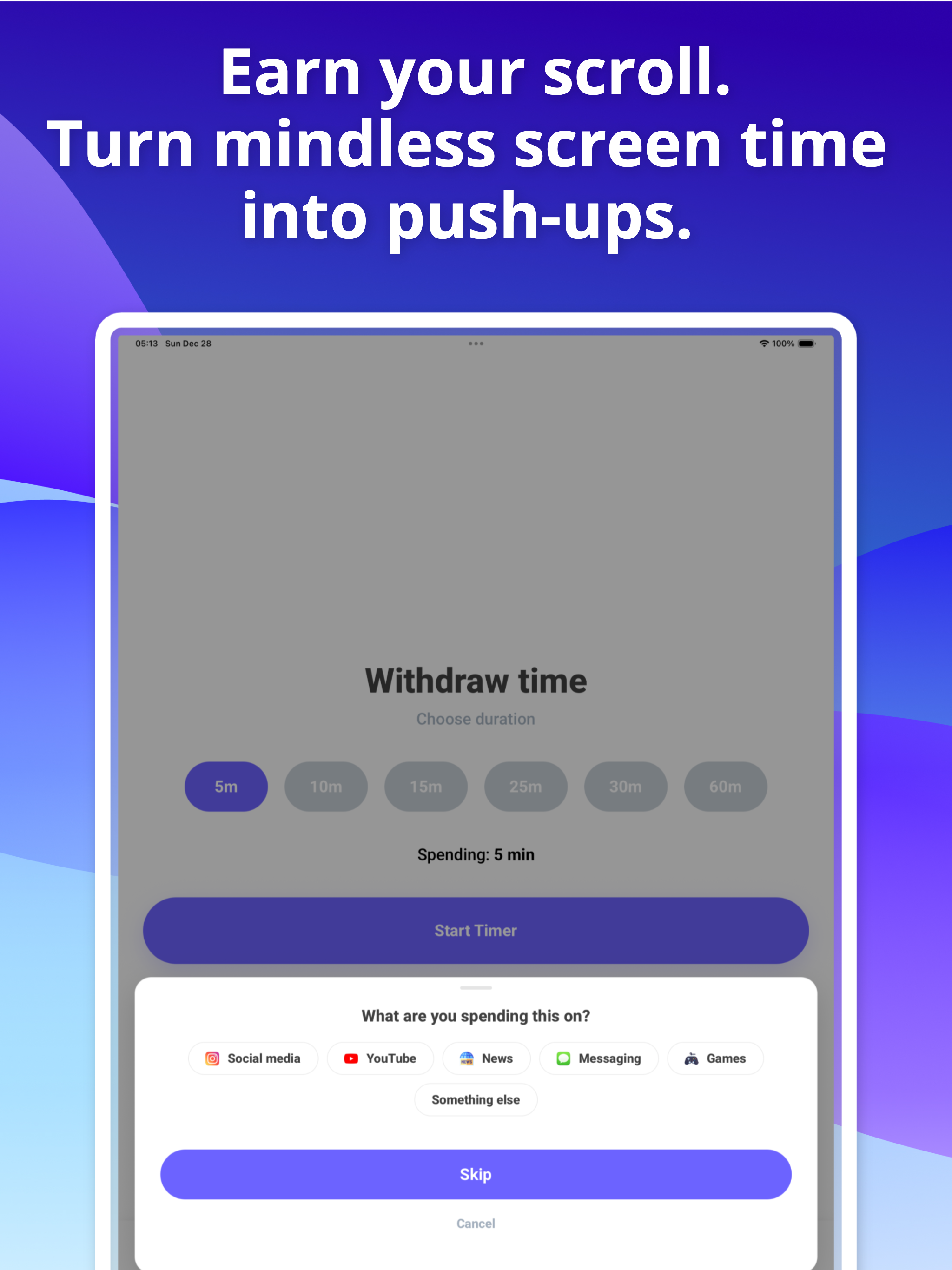 Push Up Time: Refocus screenshot 11