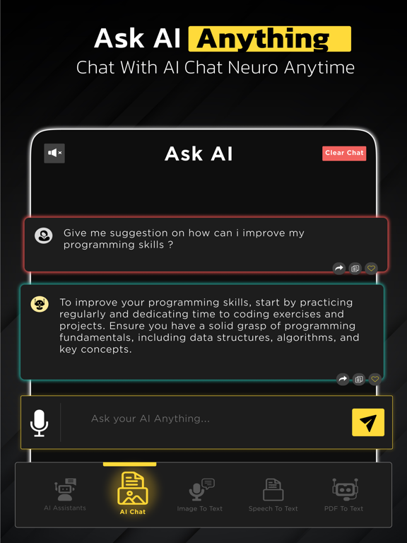 Screenshot #6 pour AI Chatbot:Chat with Assistant