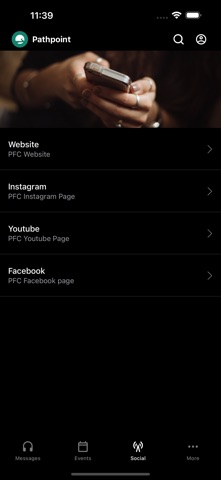 App screenshot