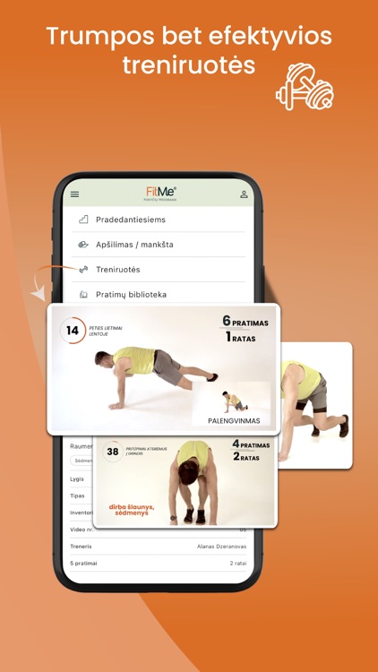 FitMe - Pokyčių programa screenshot-5