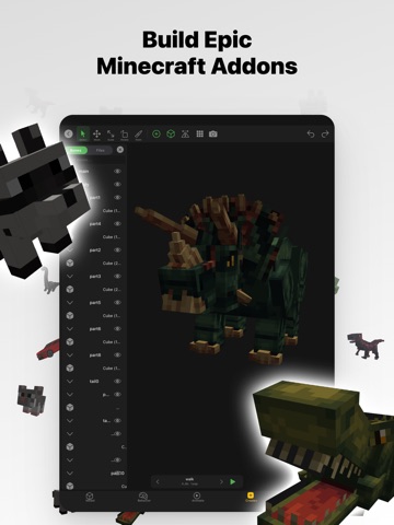 Addons Creator for Minecraft iPad screenshot