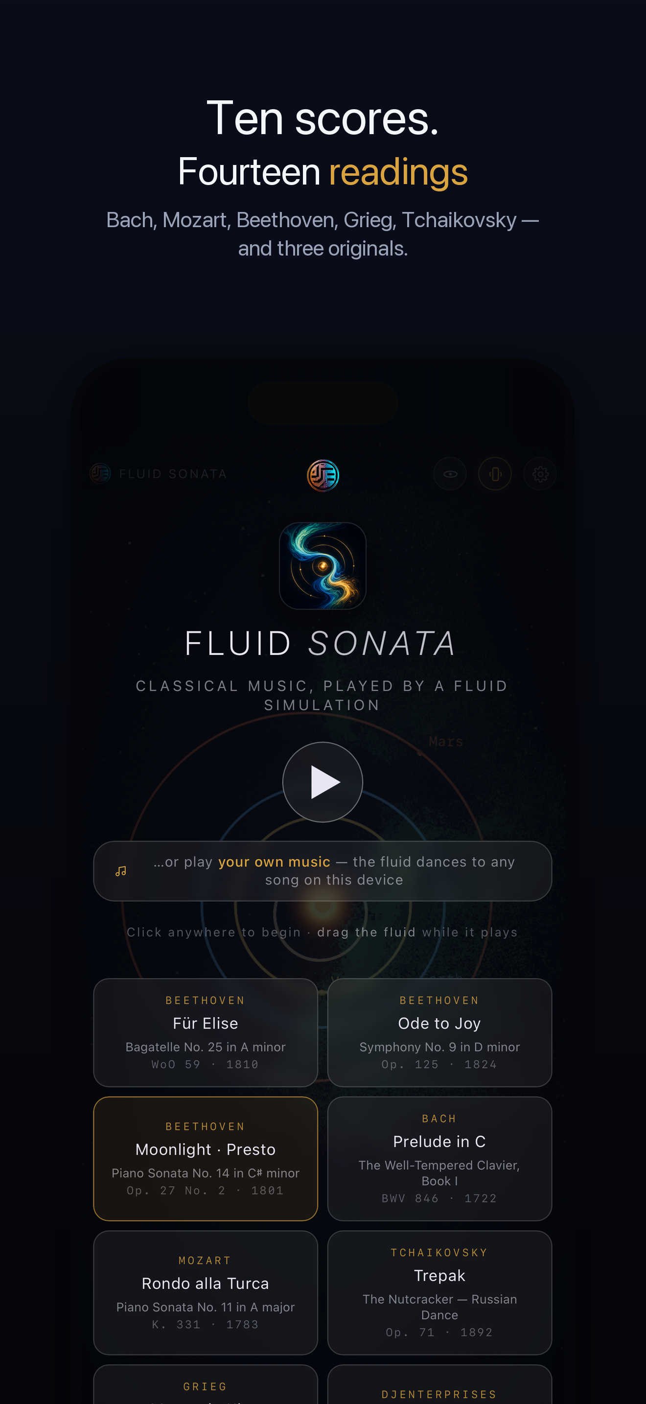Fluid Sonata: Music Visualizer screenshot 6