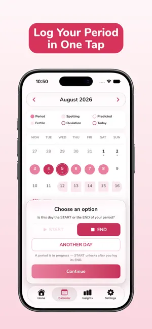 Cyrelle: Period Tracker screenshot 3