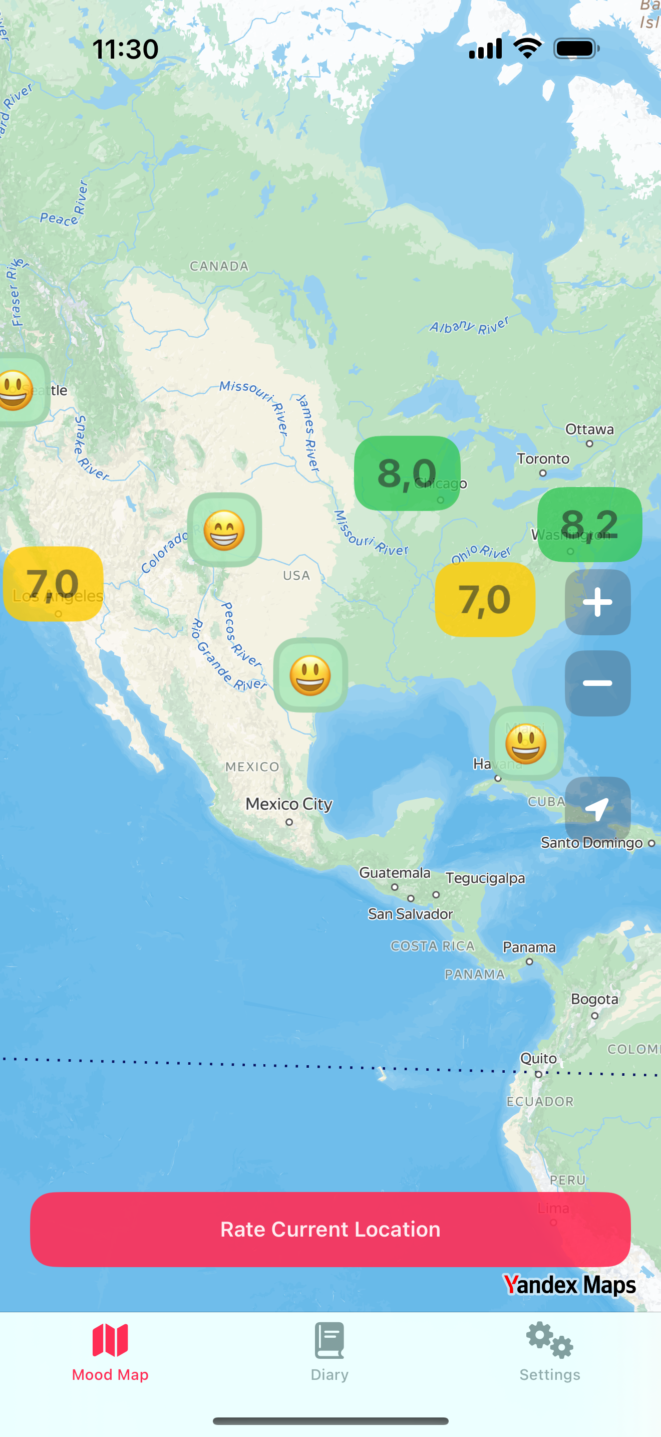 VibeMap: Mood Cartography