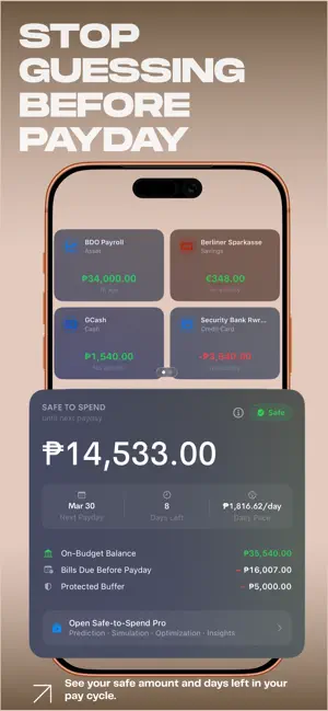 Savr: Budget & Goals screenshot 2