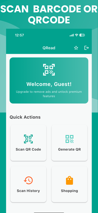 QRead app Screenshot 1 of 3