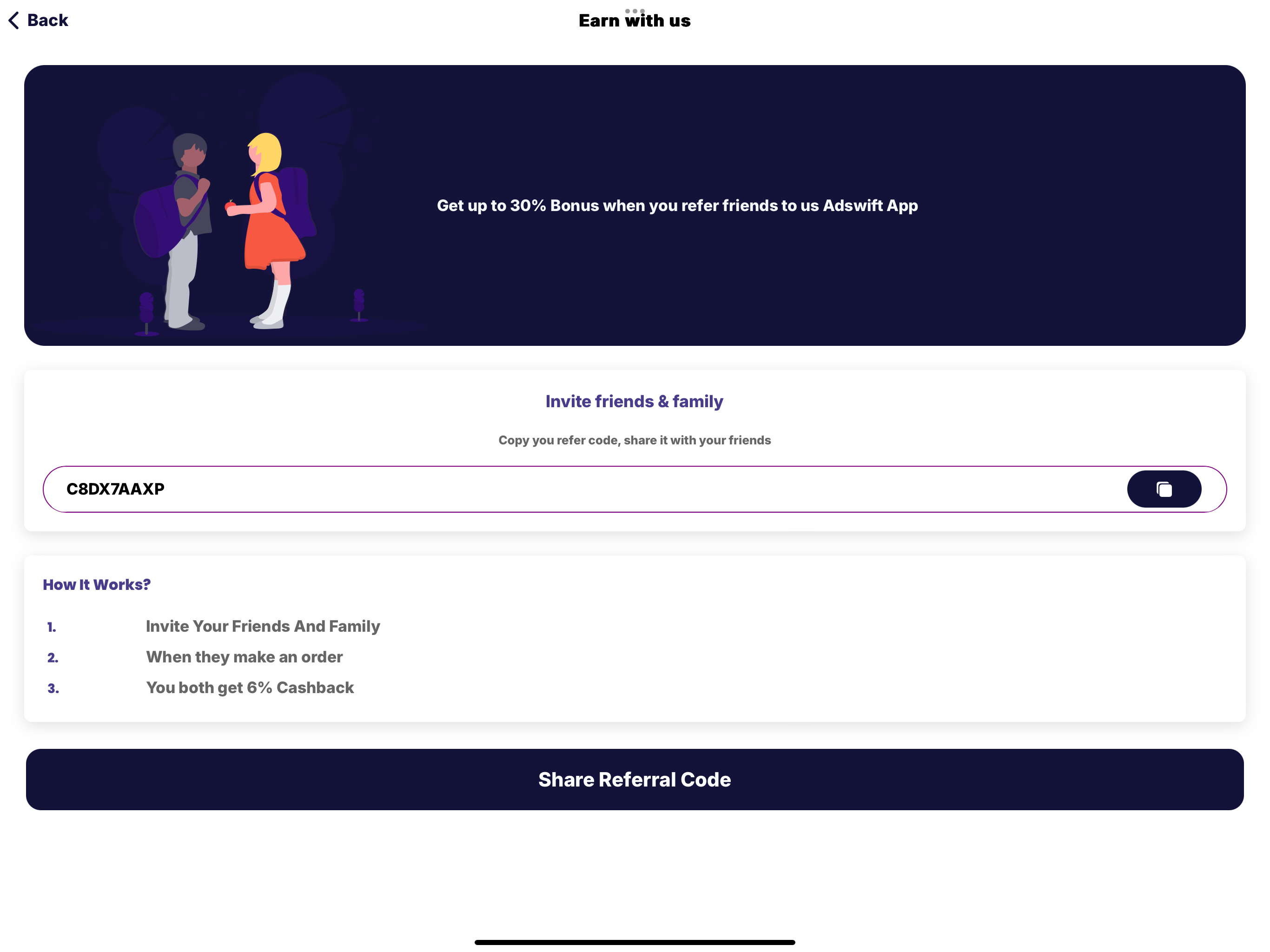 Adswift - Payment Service screenshot 17