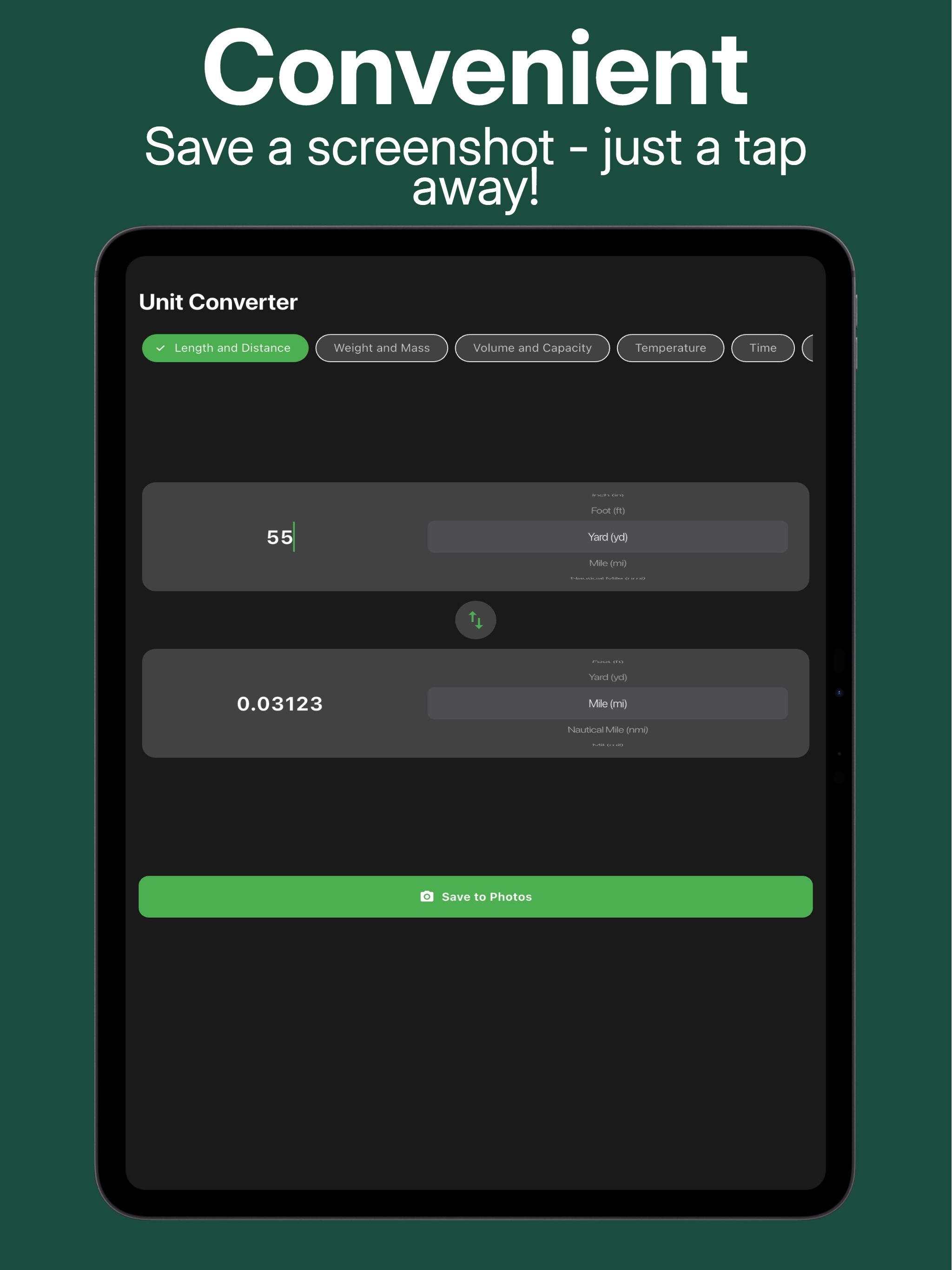 Minimalist Unit Conversions screenshot 6