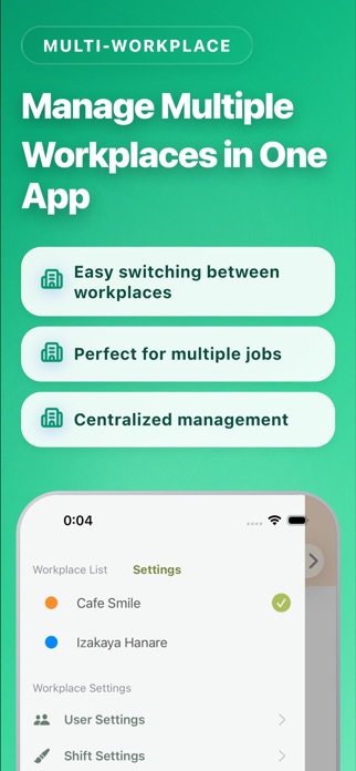 Shift management app! Screenshot 2 of 7