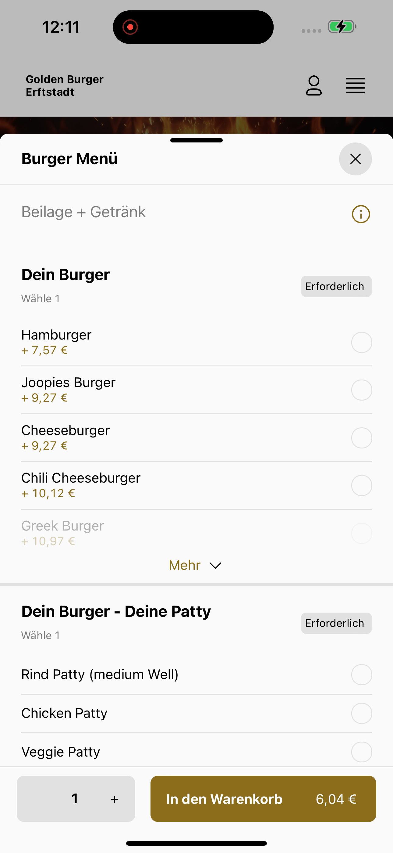 Golden Burger Erftstadt screenshot 4