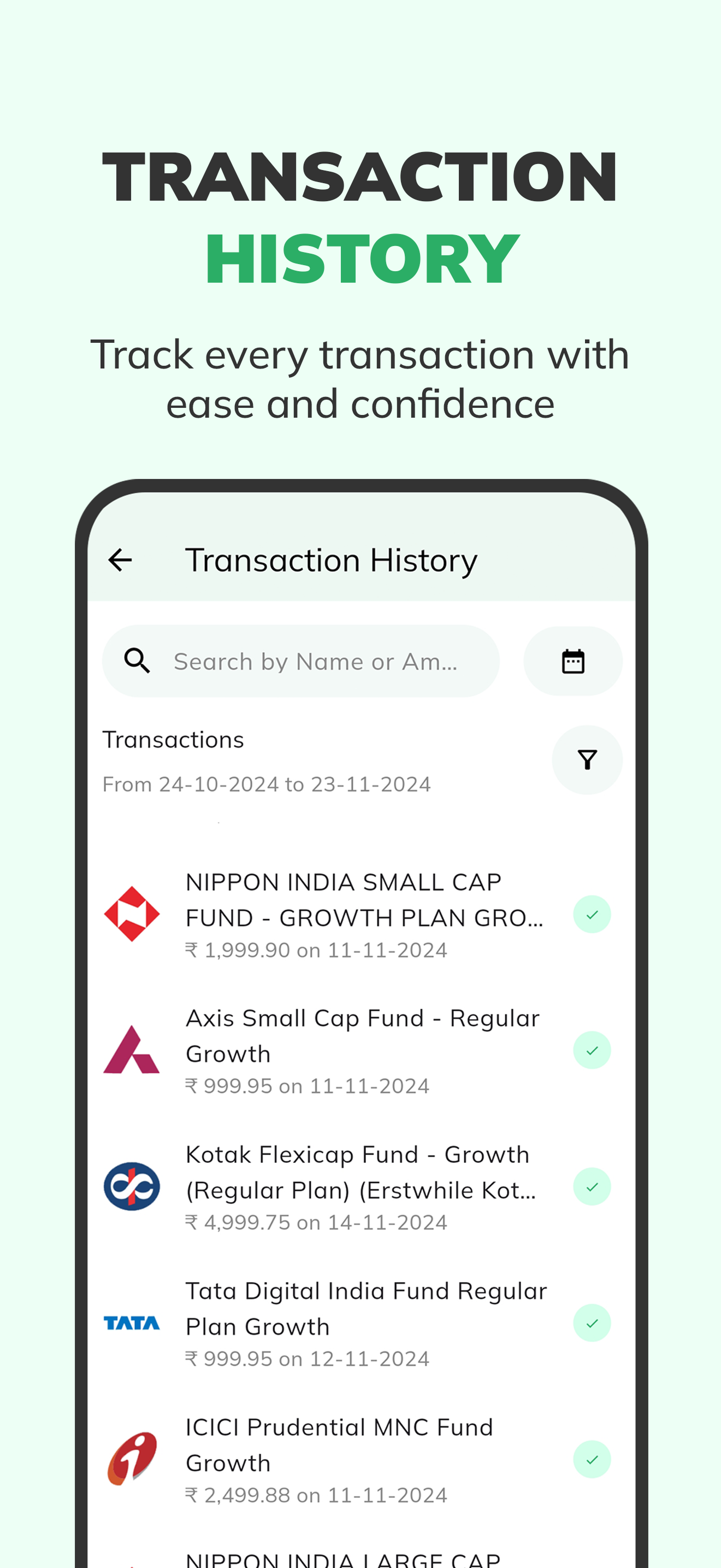 Kashly - Mutual Funds & SIP screenshot 5
