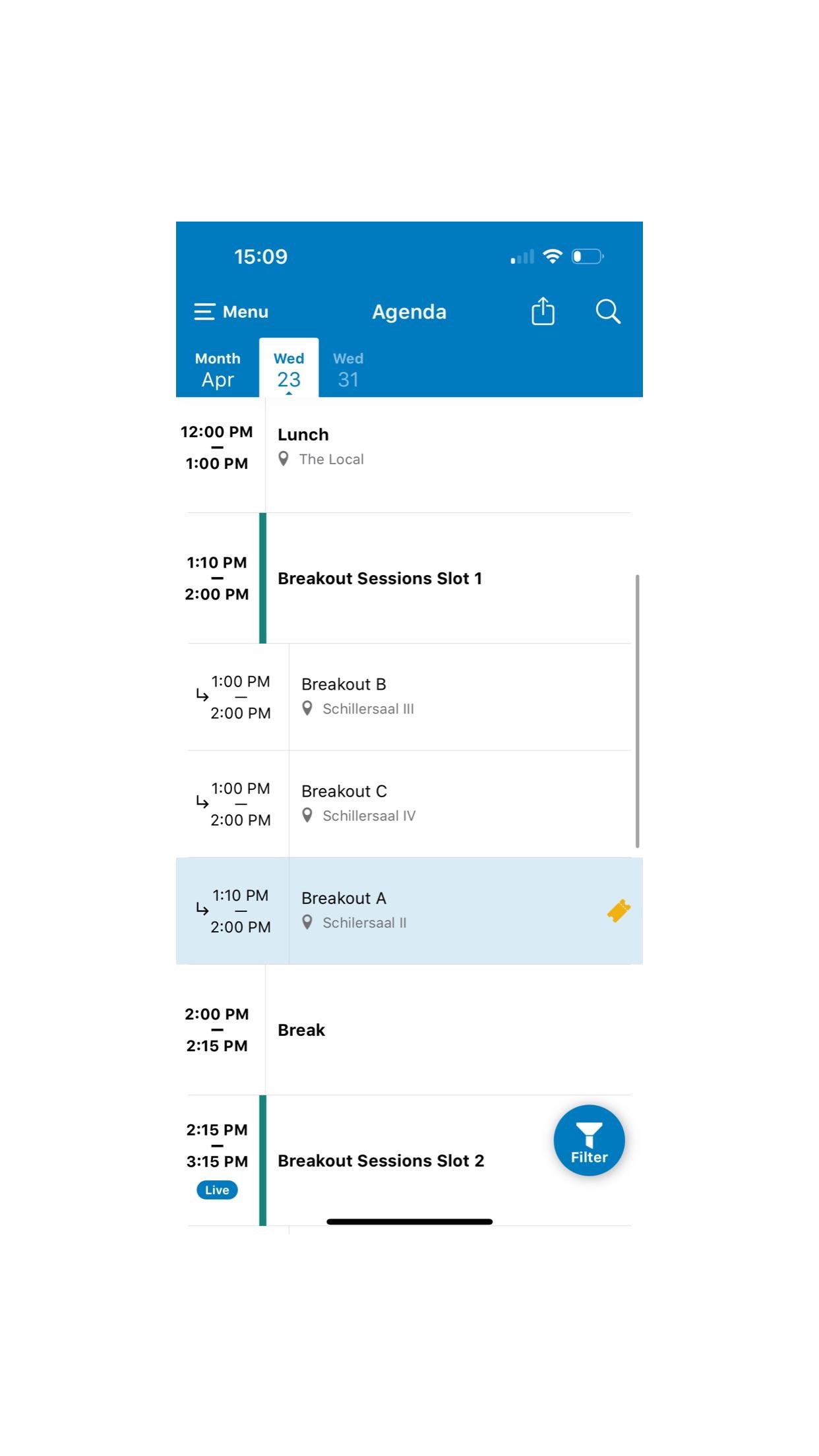 Screenshot 6 of EventXP