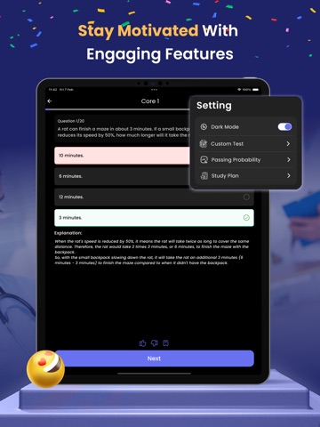 A2 Nursing Exam Prep 2026 iPad screenshot