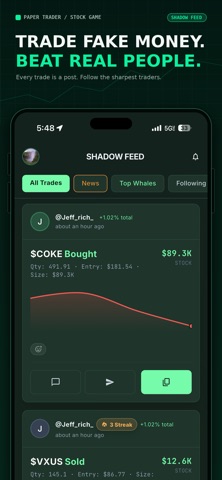 Paper Trader: Stock Game screenshot