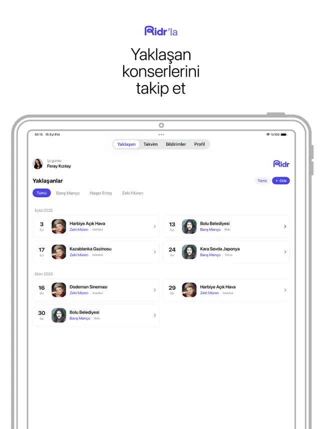 Ridr - Konser Yönetimi4+_1