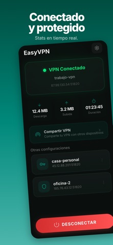 EasyVPN - VPN & Privacidad iPhone screenshot