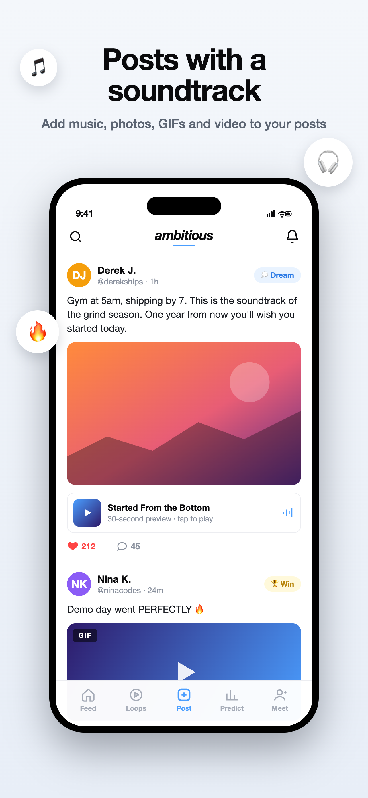 Ambitious Social screenshot 3
