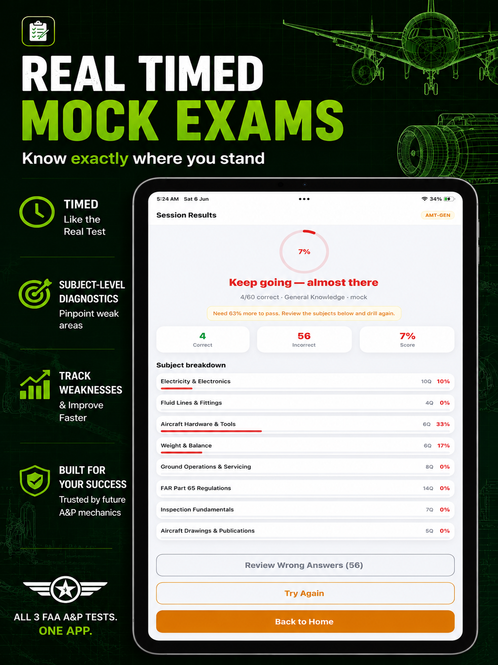 A&P Cert Prep: FAA Mechanic screenshot 11