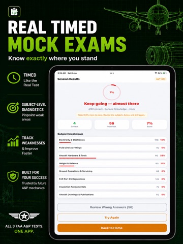 A&P Cert Prep: FAA Mechanic iPad screenshot