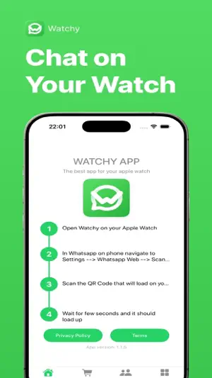 Watchy: use with WhatsApp screenshot 1