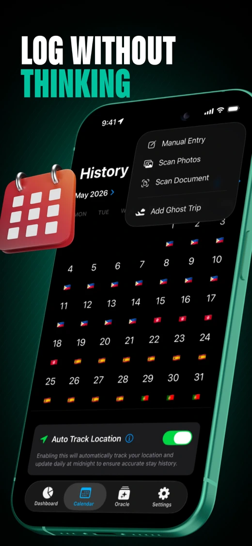 Nomad Tracker: Schengen Visa screenshot 2