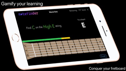 Note Finder: your guitar tutor Screenshot