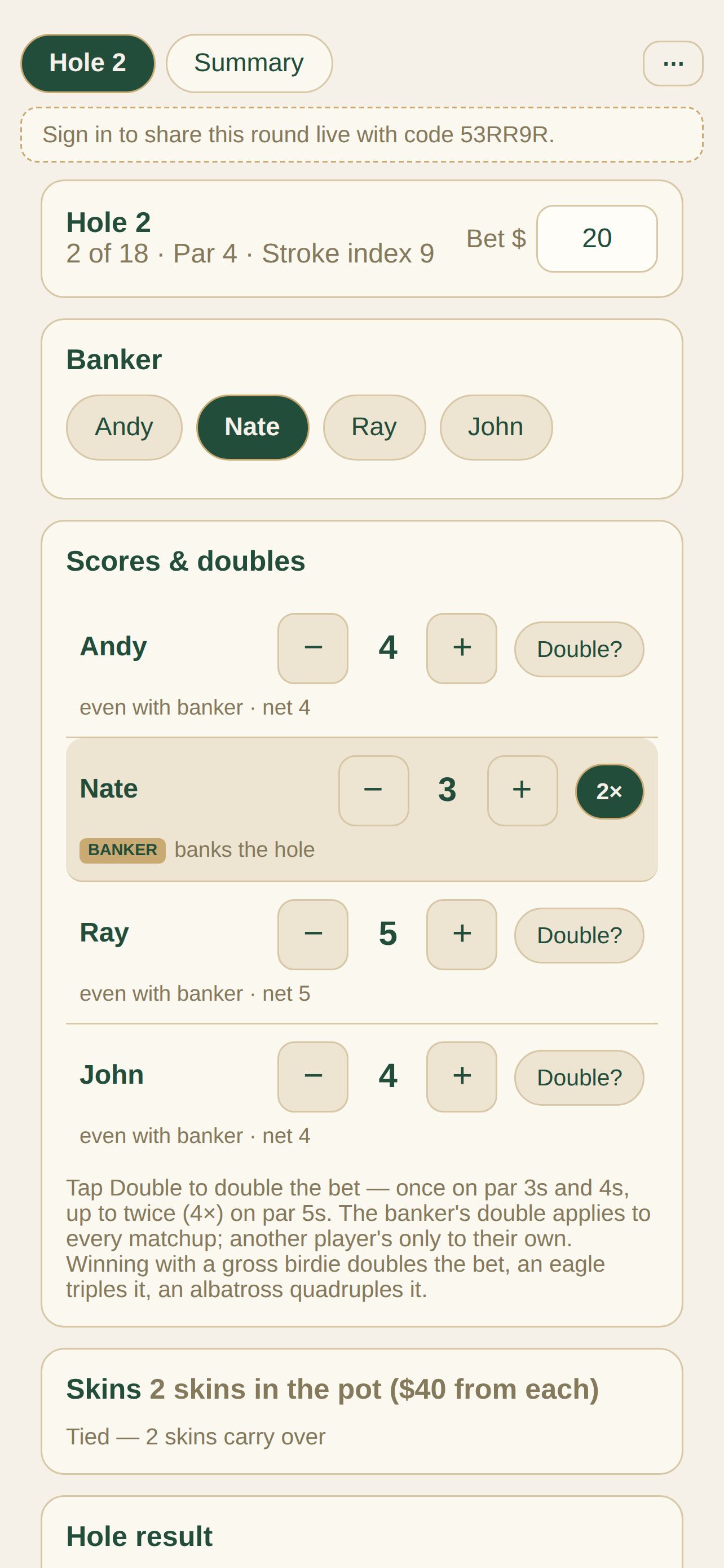 Banker — Double! screenshot 4