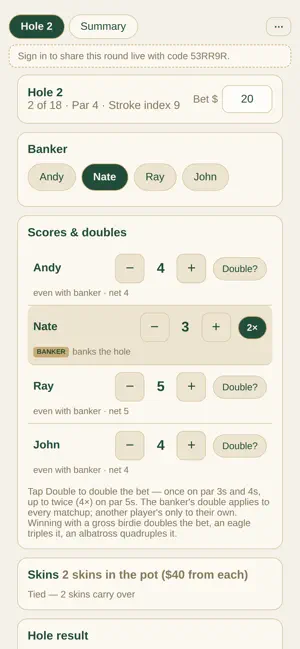 Banker — Double! screenshot 4