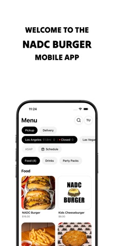 NADC Burger - Order Now iPhone screenshot