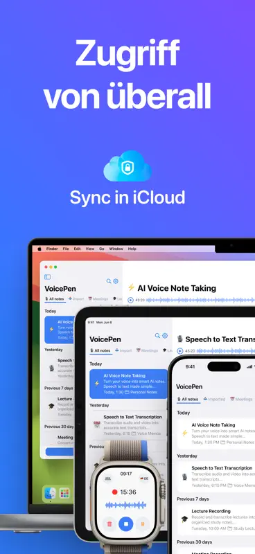 Sprache zu Text – VoicePen AI screenshot 7 of 10