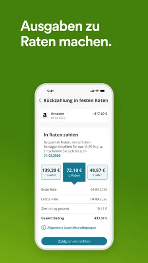 Screenshot von Easybank Deutschland auf dem iPhone 4