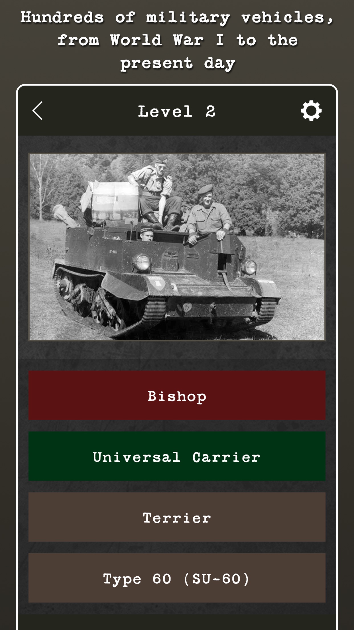 Screenshot 2 of Name the AFV