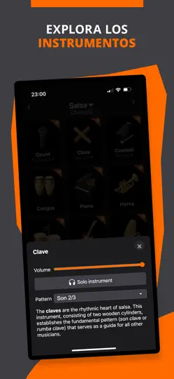 Captura de pantalla de Salsa Ritmos - BeatLab en iPhone 3
