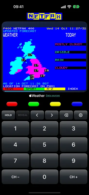 Netfax: Retro Teletext News screenshot 3 of 8